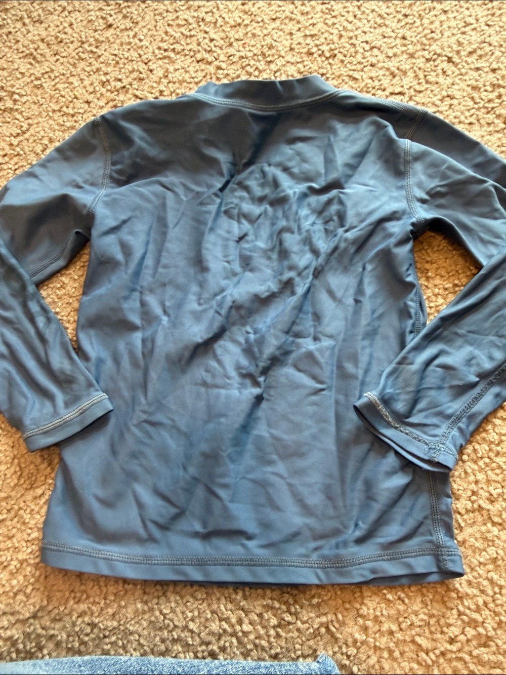 B69 Rugged Butts 3t Navy LS Rashgaurd Top - Picture 4 of 4